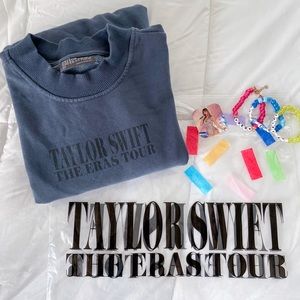Taylor Swift Eras Tour Rare Blue Crewneck (SOLD)